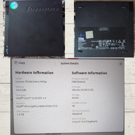 Lenovo ThinkCentre M93P - Used/Renewed